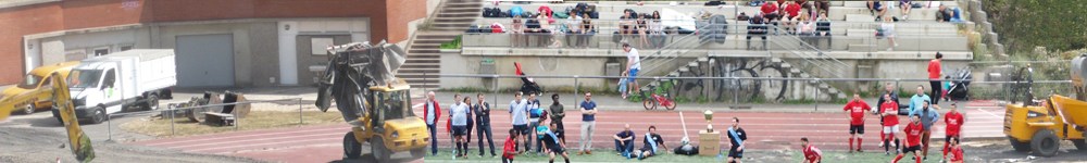Simulation de vivre ensemble : destruction du stade et maintien de l'activité sportive