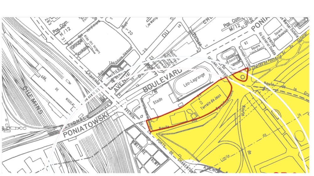 Le stade Léo Lagrange est à 40% en site classé ! Et Lavigerie aussi !