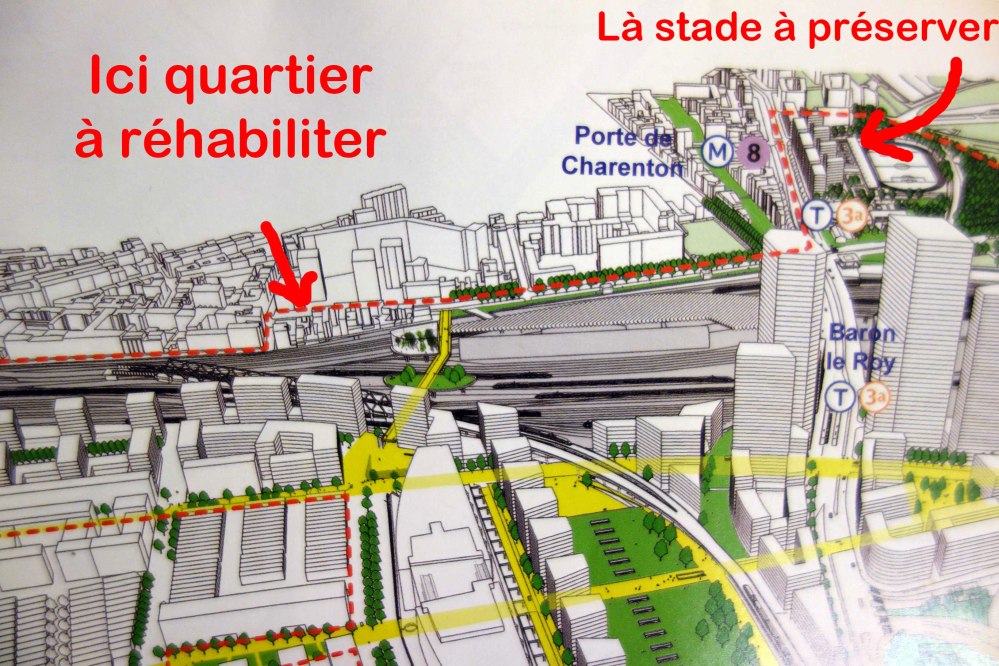 On réhabilite un quartier ou on détruit un stade ?