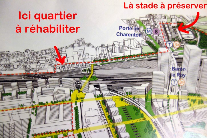 On réhabilite un quartier ou on détruit un stade ?